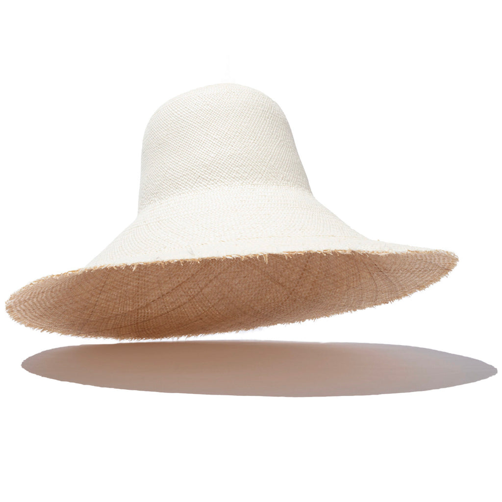 Ladies White Large Sun Hat – Max-Cap