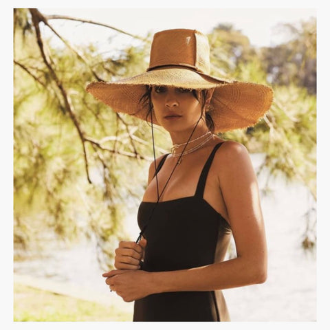 Cigi - Extra Wide Brimmed Foldable Travel Sun Hat